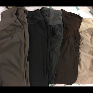 Bundle 5 pair of maternity work pants